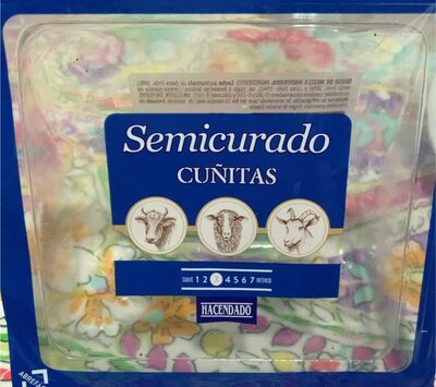 Semicurado cuñitas