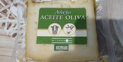 Queso añejo aceite oliva