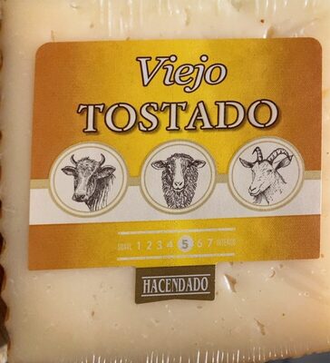 Queso viejo tostado