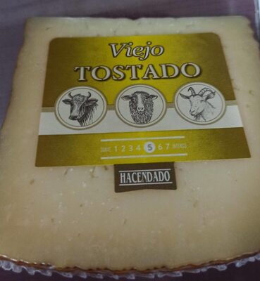 Queso viejo tostado