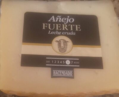 Queso Añejo fuerte leche cruda