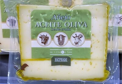 Añejo aceite oliva leche cruda