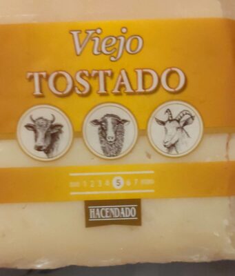 Queso viejo tostado