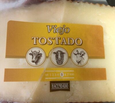 Queso viejo tostado