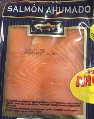 Salmon ahumado