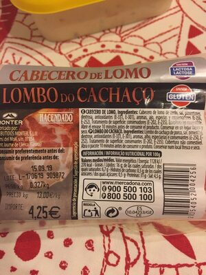 Cabecero de lomo