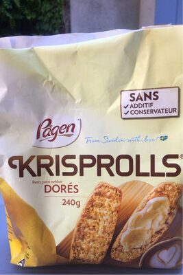 Petits pains suédois front packaging