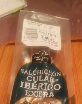 Salchichón cular ibérico extra