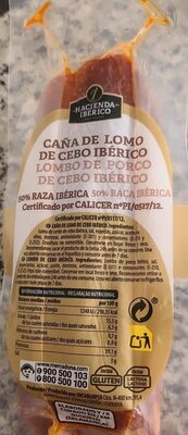 Caña de lomo de cebo iberico