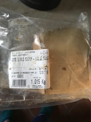 Comte 18 mois front packaging