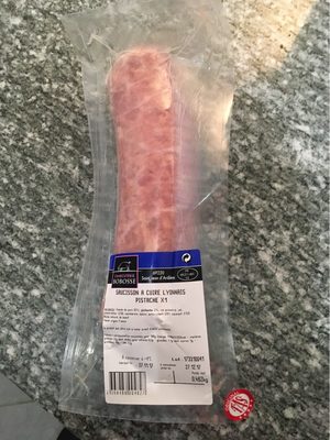 Saucisson a cuire lyonnais pistache