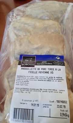 Andouillette de porc tirée à la ficelle