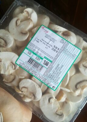 Champiñon laminado limpio cultivado