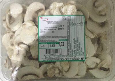 Champiñon laminado limpio cultivado
