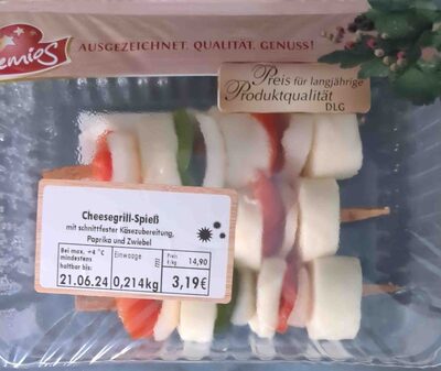Cheesegrill-Spieß front packaging