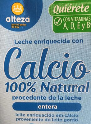 Leche alteza calcio 100% Natural