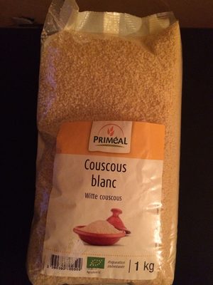 Couscous blanc front packaging
