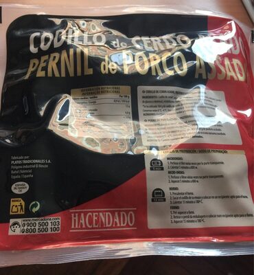 Codillo de cerdo asado