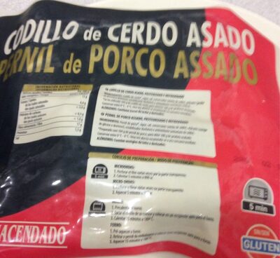 Codillo de cerdo asado