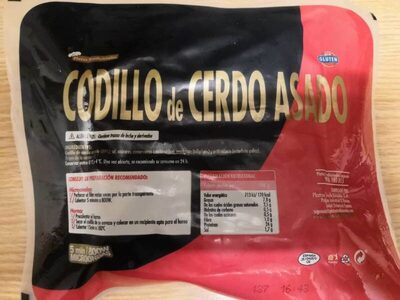 Codillo de cerdo asado