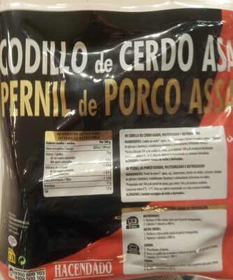 Codillo de cerdo asado