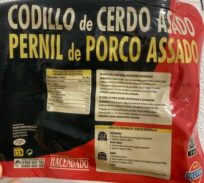 Codillo de cerdo asado