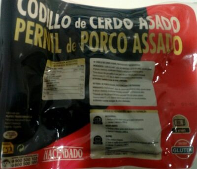 Codillo de cerdo asado front packaging