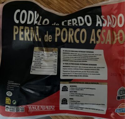 Codillo de cerdo asado