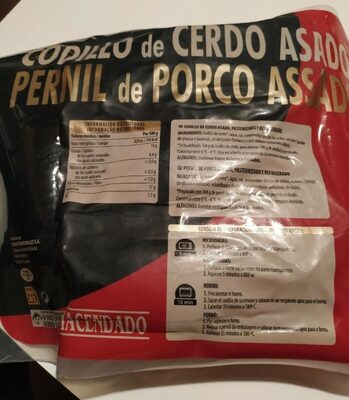 Codillo de cerdo asado