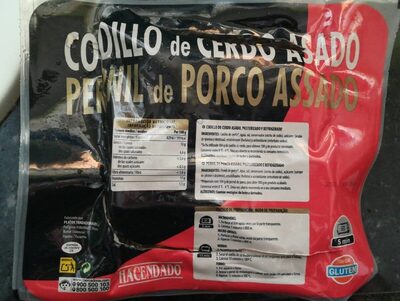 Codillo de cerdo asado front packaging