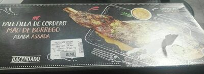 Paletilla de cordero