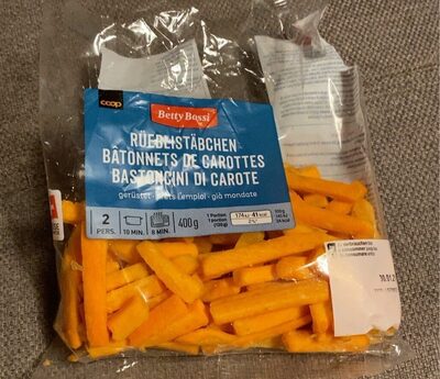 Bâtonnets de carottes