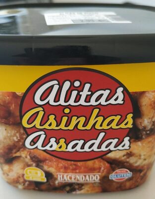 Alitas asadas front packaging