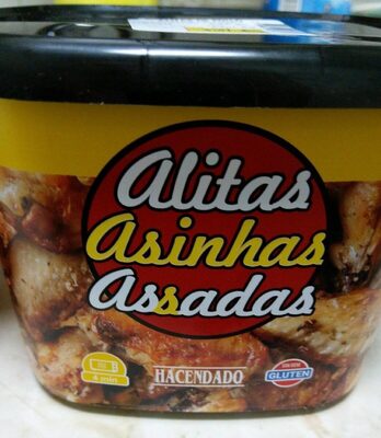 Alitas asadas front packaging