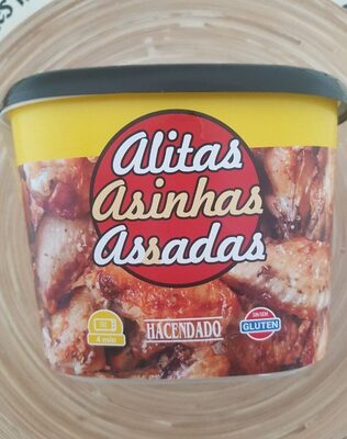 Alitas asadas front packaging