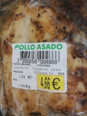 Pollo asado