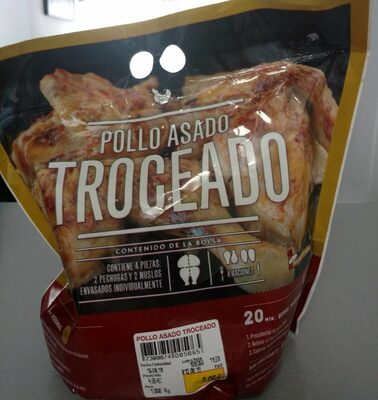 Pollo asado troceado