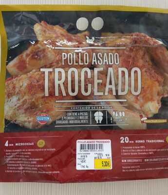 Pollo Asado Troceado