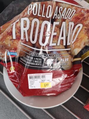 Pollo asado front packaging