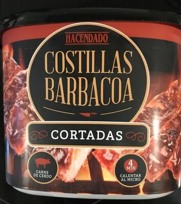 Costillas Barbacoa front packaging