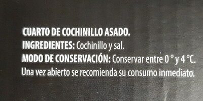 Unknown ingredients label