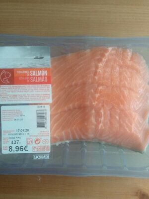 Escalopines de salmón