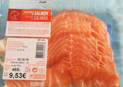 Escalopines de salmón