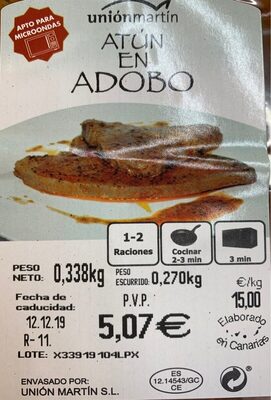Atun en Adobo