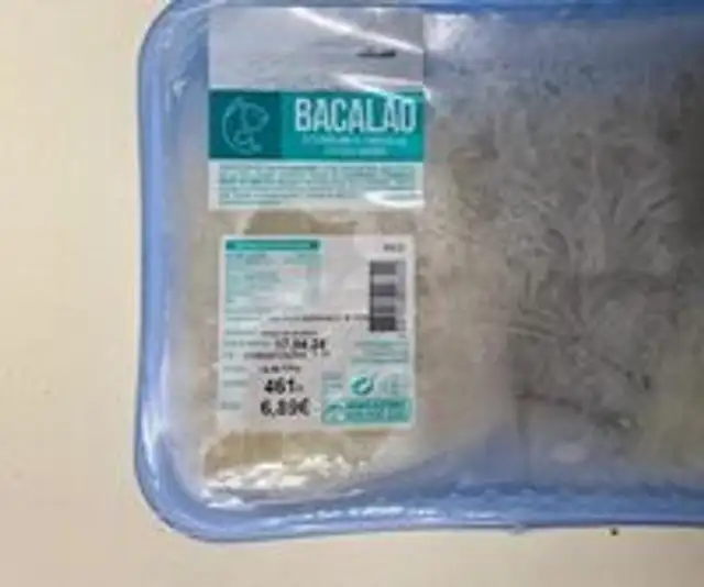 Bacalao al punto de sal hacendado