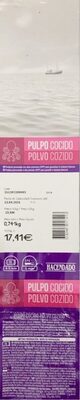 Pulpo cocido front packaging