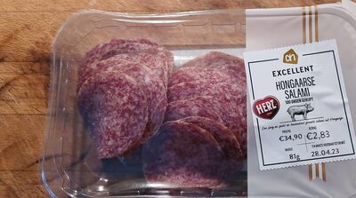 Hongaarse Salami front packaging