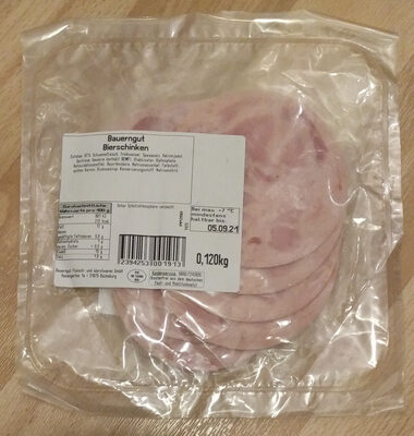 Bierschinken front packaging