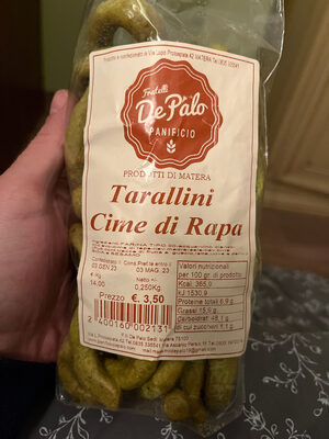 Tarallini cime di rapa