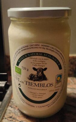 Yogurt Natural Ecológico Los Tiemblos